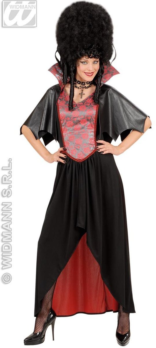 Vampier & Dracula Kostuum | Rococo Vampier Dame Kostuum Vrouw | XL | Halloween | Verkleedkleding